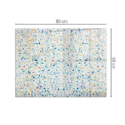 Glass hearth rectangular Abstract texture pattern