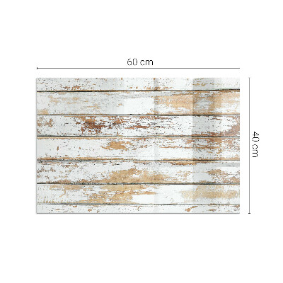 Glass hearth for wood stove rectangular Damaged wooden board
