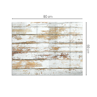 Glass hearth for wood stove rectangular Damaged wooden board
