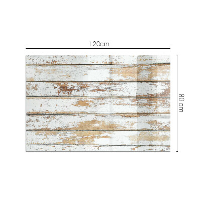 Glass hearth for wood stove rectangular Damaged wooden board