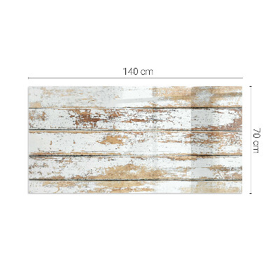 Glass hearth for wood stove rectangular Damaged wooden board