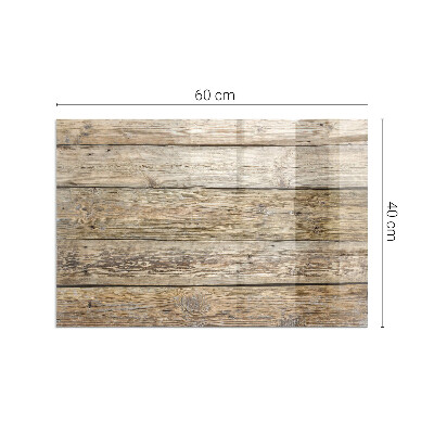 Glass hearth for wood stove rectangular Natural wood planks