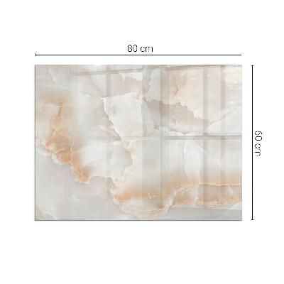 Glass hearth for wood stove rectangular Natural stone pattern