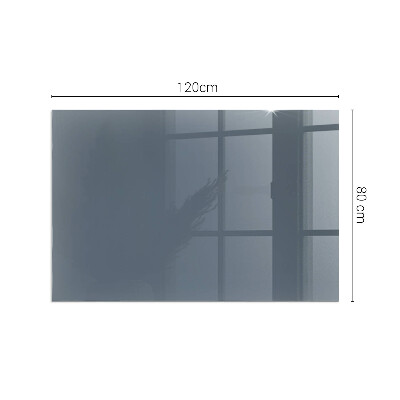 Glass hearth for wood stove rectangular Color Dark Blue