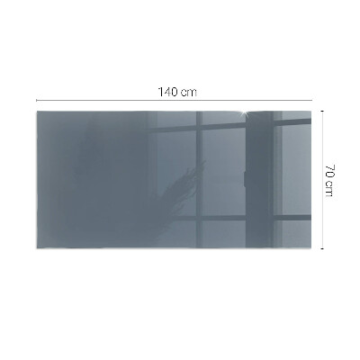 Glass hearth for wood stove rectangular Color Dark Blue