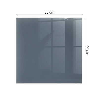 Glass hearth for wood stove rectangular Color Dark Blue
