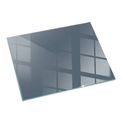 Glass hearth for wood stove rectangular Color Dark Blue