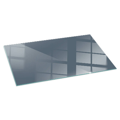 Glass hearth for wood stove rectangular Color Dark Blue