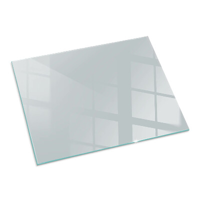 Glass hearth rectangular Color Gray
