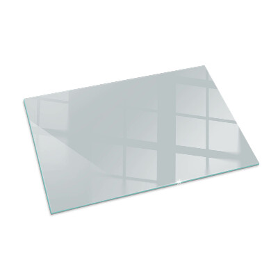 Glass hearth rectangular Color Gray