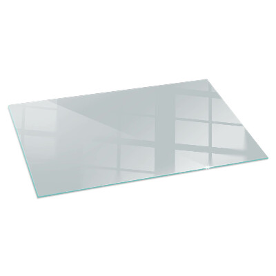 Glass hearth rectangular Color Gray