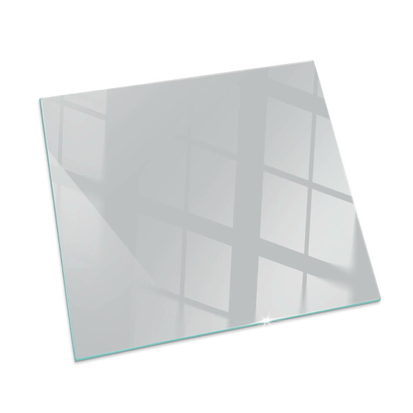 Glass hearth rectangular Color Gray