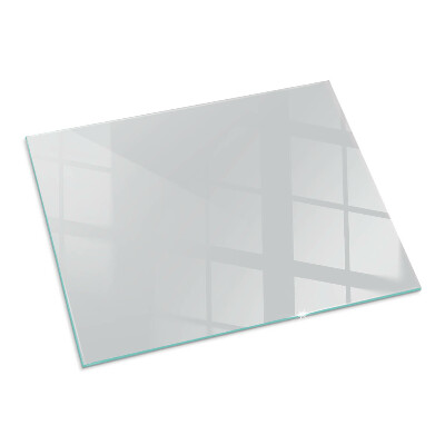 Glass hearth rectangular Color Gray