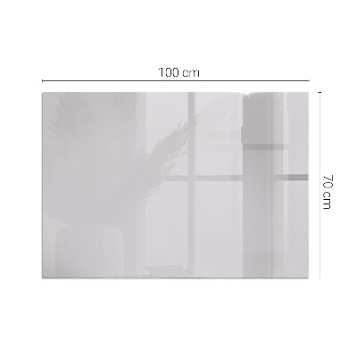 Glass hearth rectangular Color Light Purple