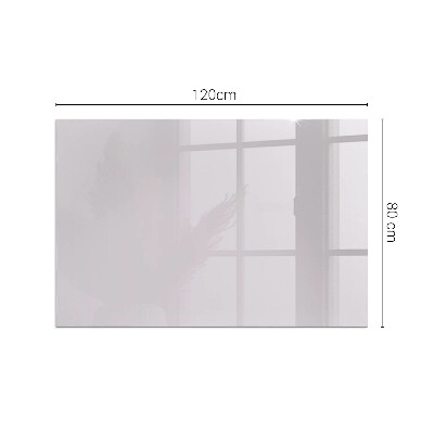 Glass hearth rectangular Color Light Purple