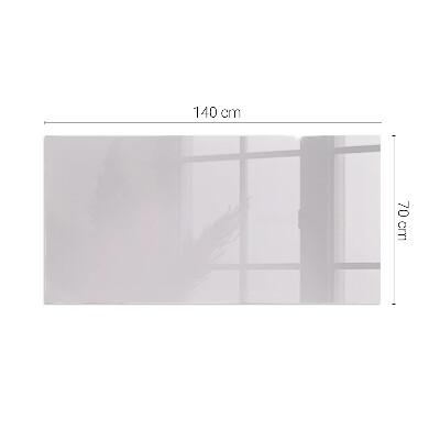 Glass hearth rectangular Color Light Purple