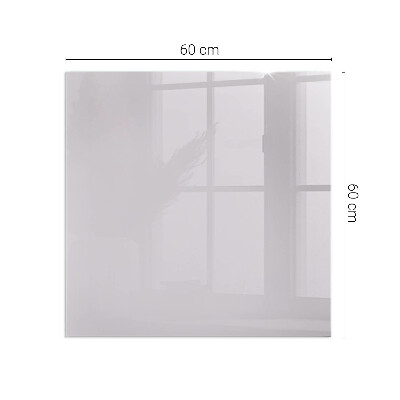 Glass hearth rectangular Color Light Purple