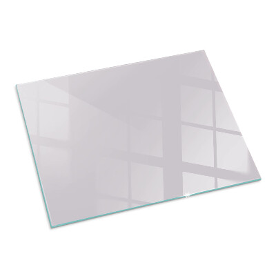 Glass hearth rectangular Color Light Purple