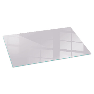 Glass hearth rectangular Color Light Purple