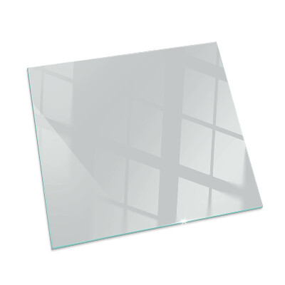 Glass hearth rectangular Color Gray