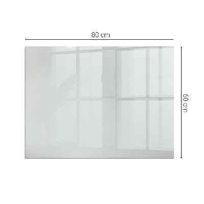 Glass hearth rectangular Color Gray