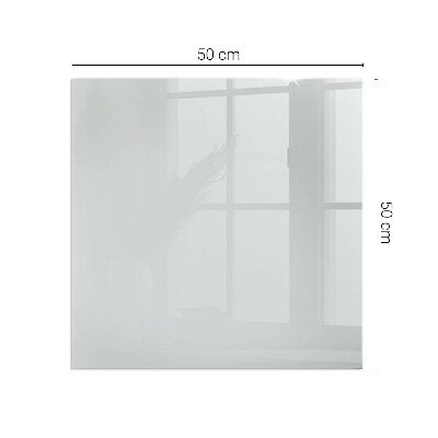 Glass hearth rectangular Color Gray