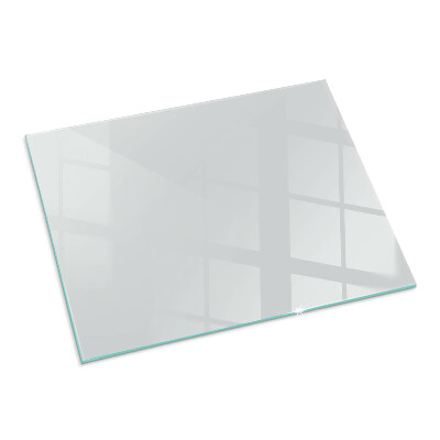 Glass hearth rectangular Color Gray