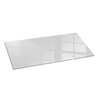 Glass hearth rectangular Color Gray
