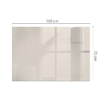 Glass hearth for wood stove rectangular Color Pale Pink