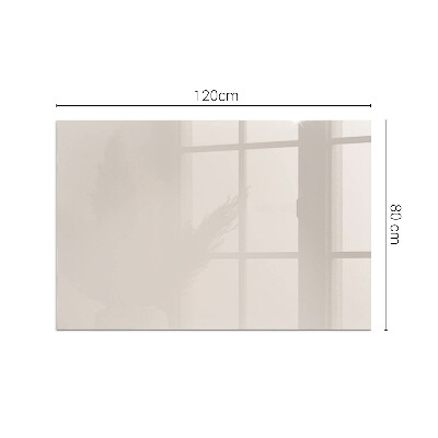 Glass hearth for wood stove rectangular Color Pale Pink