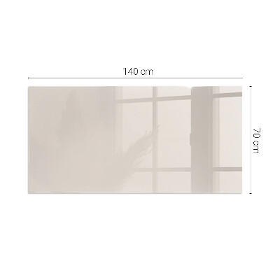 Glass hearth for wood stove rectangular Color Pale Pink