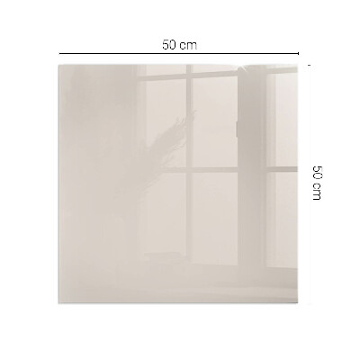 Glass hearth for wood stove rectangular Color Pale Pink