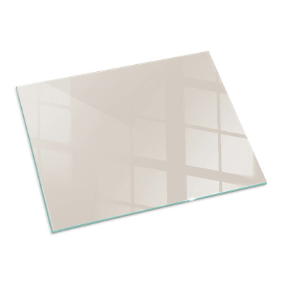 Glass hearth for wood stove rectangular Color Pale Pink