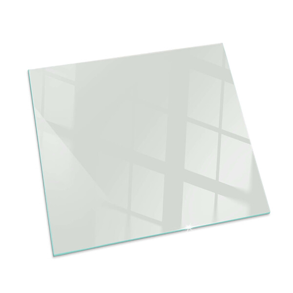 Glass hearth rectangular Color Gray