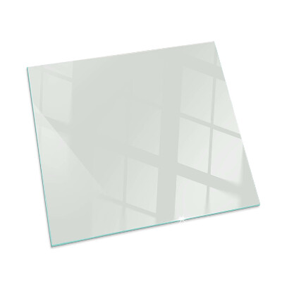 Glass hearth rectangular Color Gray