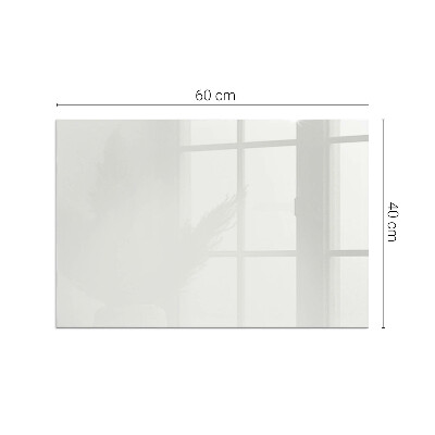 Glass hearth rectangular Color Gray