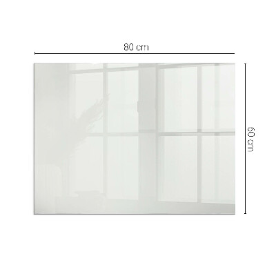 Glass hearth rectangular Color Gray