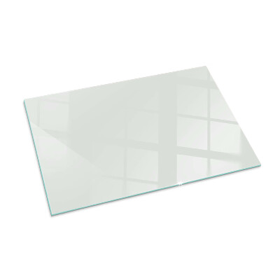 Glass hearth rectangular Color Gray