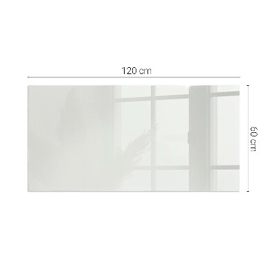 Glass hearth rectangular Color Gray