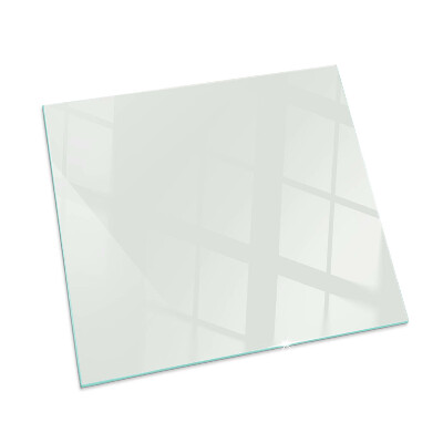 Glass hearth for wood stove rectangular Color Ivory