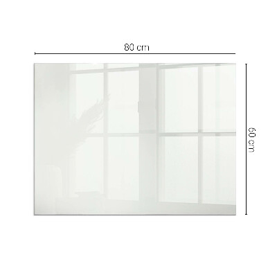 Glass hearth for wood stove rectangular Color Ivory