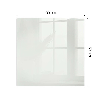 Glass hearth for wood stove rectangular Color Ivory