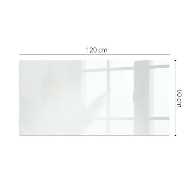 Glass hearth rectangular Color Light gray