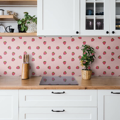 Decorative wall panel Strawberries