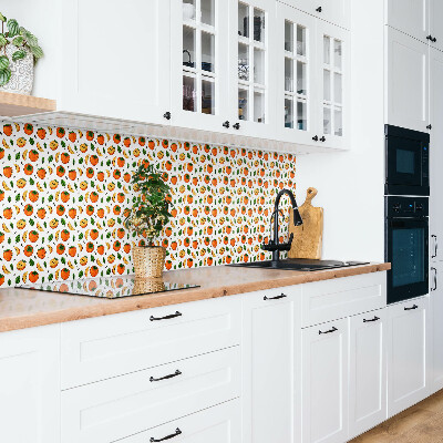 Bathroom wall panel Fruits and vegetables