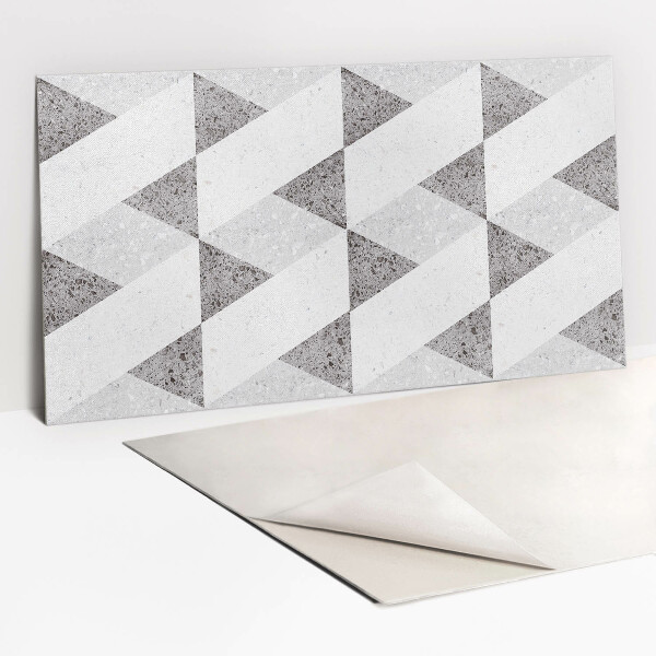 Bathroom wall panel Geometric composition