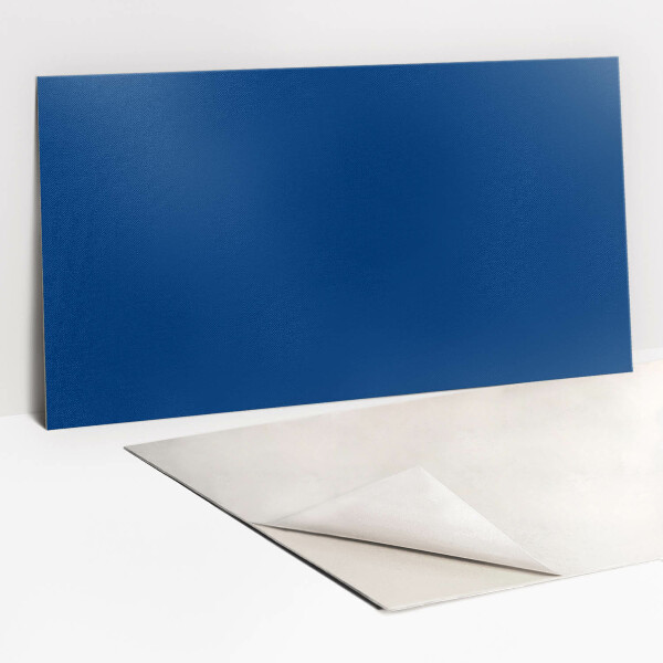 Panel wall covering Blue color