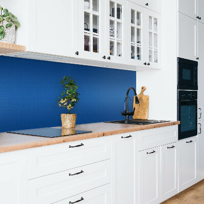 Panel wall covering Blue color