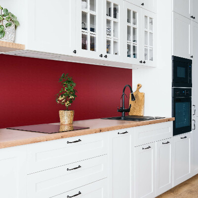 Wall paneling Burgundy color