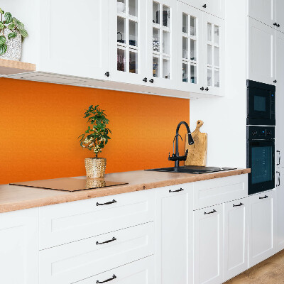 Wall paneling Orange color